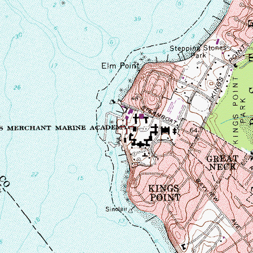 Topographic Map of Eldridge Pool, NY