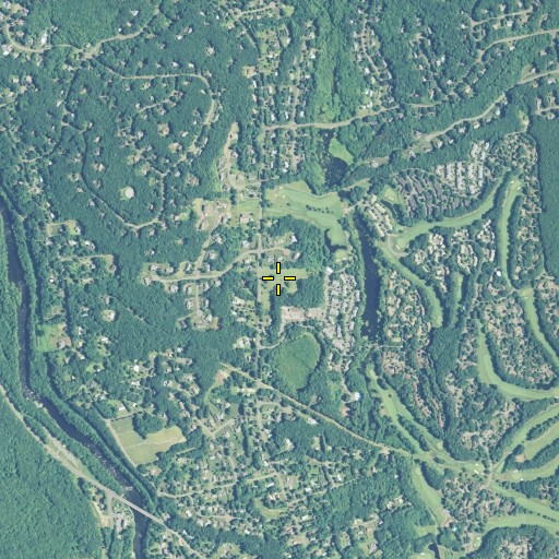 Aerial/Satellite Image of Greenwood Cemetery, CT