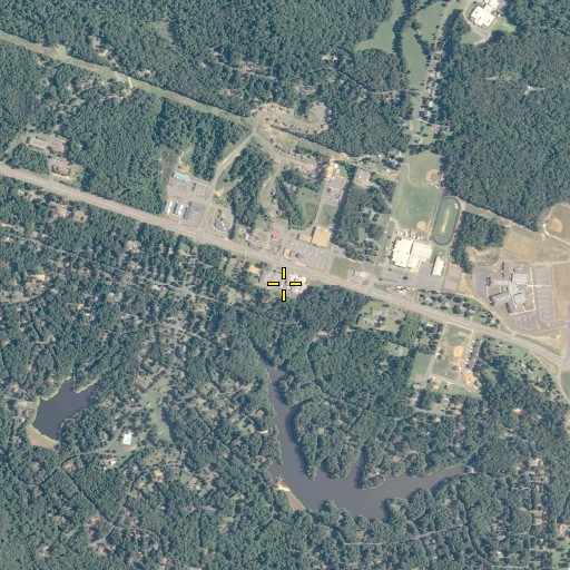 Aerial/Satellite Image of Rescue Squad Station 1, VA