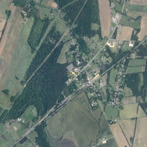 Aerial/Satellite Image of Cedar Run Volunteer Rescue Squad, VA