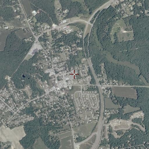Aerial/Satellite Image of Caroline County Fire and Rescue / Bowling Green Volunteer Fire Department Company 1, VA
