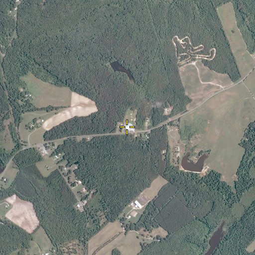 Aerial/Satellite Image of Caroline County Fire and Rescue / Upper Caroline Volunteer Fire Department Company 6, VA