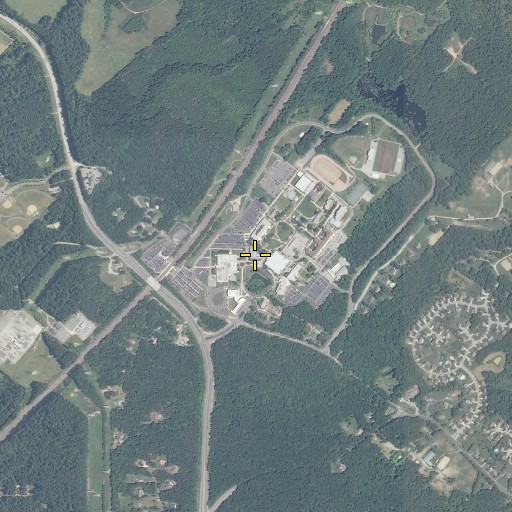 Aerial/Satellite Image of William E Henry Administration Building, MD