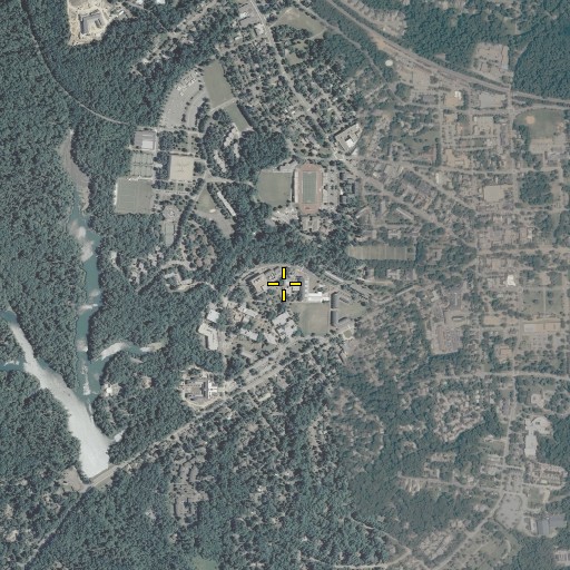 Aerial/Satellite Image of Millington Hall, VA