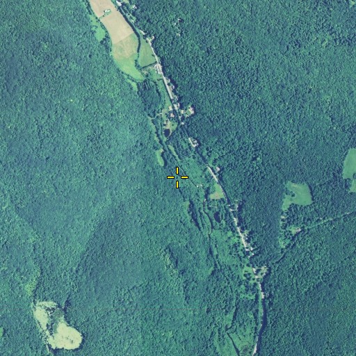 Aerial/Satellite Image of Hall Meadow, CT