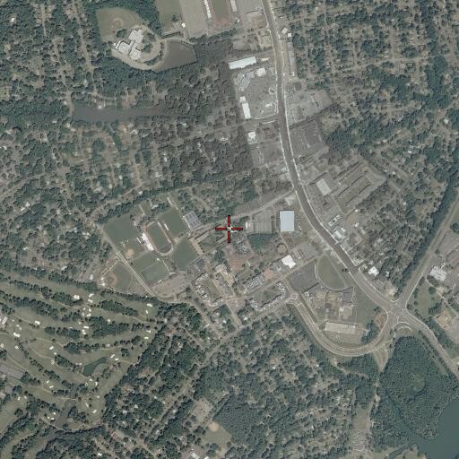 Aerial/Satellite Image of Harbor Lights Dining Hall, VA