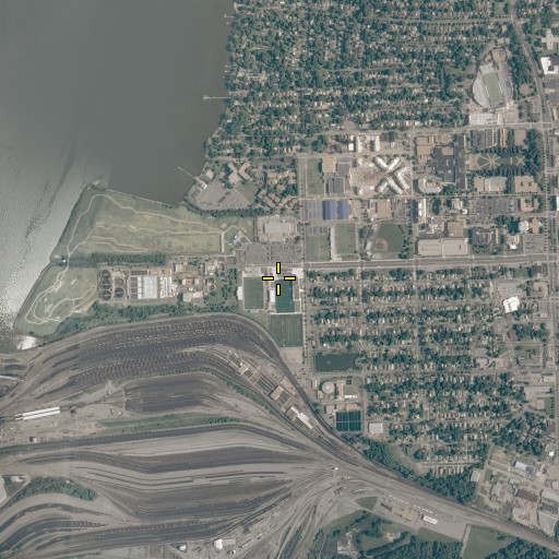 Aerial/Satellite Image of Powhatan Field, VA