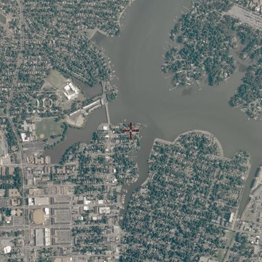 Aerial/Satellite Image of Crittenton Hall, VA
