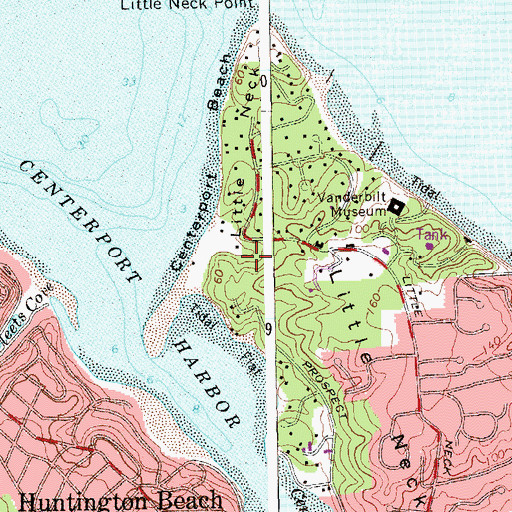 Topographic Map of Centerpoint Park, NY