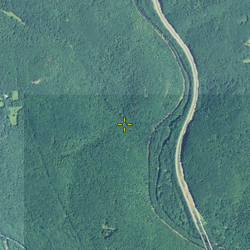 Aerial/Satellite Image of Jefferson Hill Brook, CT