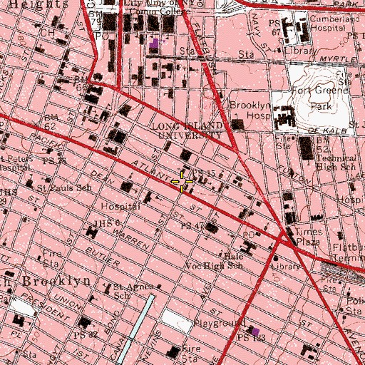 Topographic Map of Byelorussian Autocephalic Orthodox Church, NY