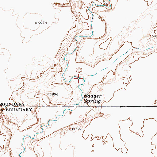 Topographic Map of Klethla Valley Wash, AZ