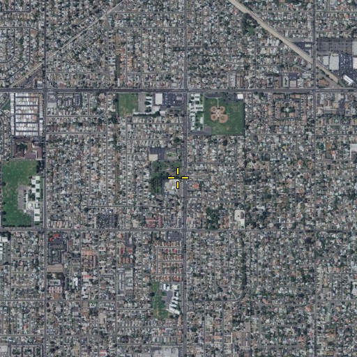 Aerial/Satellite Image of Our Redeemer Lutheran Church, CA