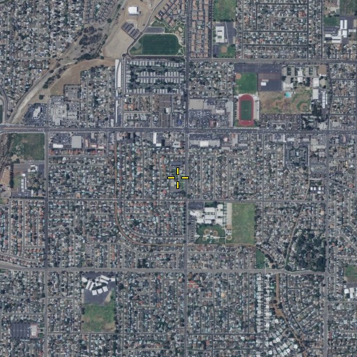 Aerial/Satellite Image of Orange Covenant Church, CA