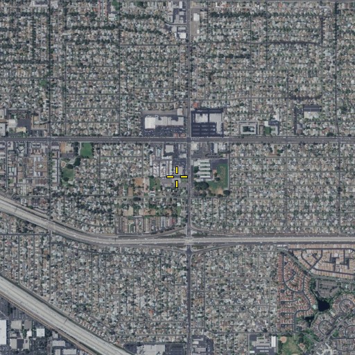Aerial/Satellite Image of New Wine Church, CA