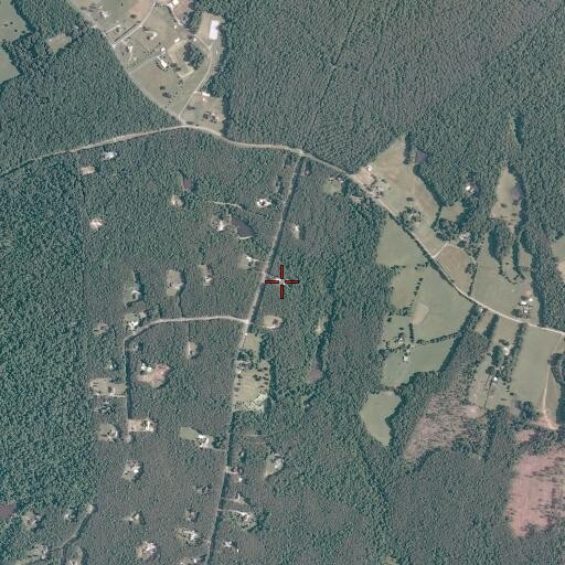 Aerial/Satellite Image of New Kent County Courthouse, VA