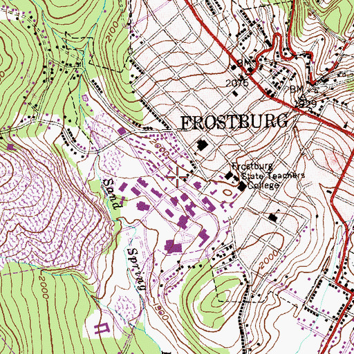 Frostburg State University Map Living Room Design 2020