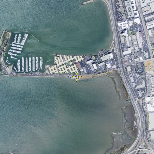 Aerial/Satellite Image of Alameda County Fire Station 34, CA