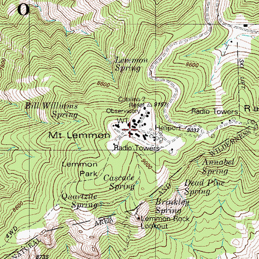 Mount Lemmon Air Force Station (historical), AZ