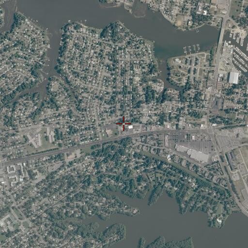 Aerial/Satellite Image of Norfolk Fire - Rescue Station 16, VA