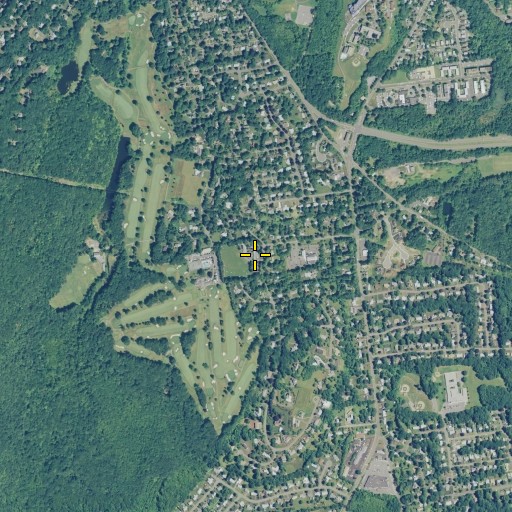 Aerial/Satellite Image of Mooreland Hill Middle School, CT