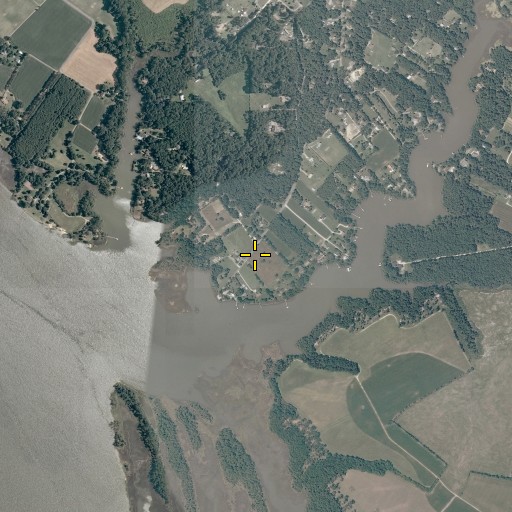 Aerial/Satellite Image of Olivers Estates, VA