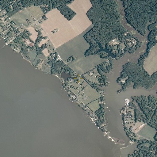 Aerial/Satellite Image of York View, VA