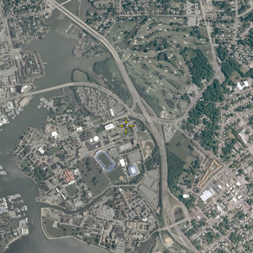 Aerial/Satellite Image of Freeman Hall, VA