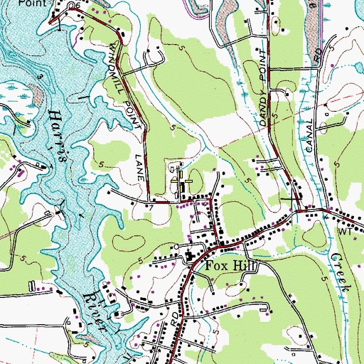 Topographic Map of Nike Site N-02C (historical), VA