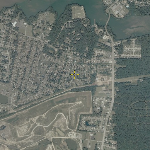 Aerial/Satellite Image of Newgate Village, VA