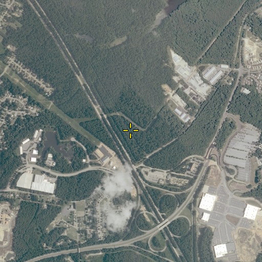 Aerial/Satellite Image of Busch Commerce Park, VA