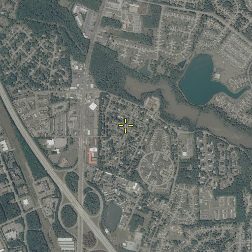 Aerial/Satellite Image of Bayberry, VA