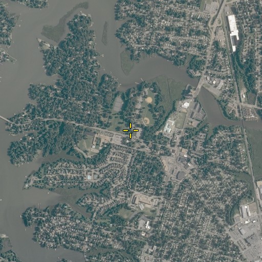 Aerial/Satellite Image of Lakewood Music And Dance Center, VA