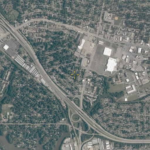 Aerial/Satellite Image of Cottage Road Park, VA
