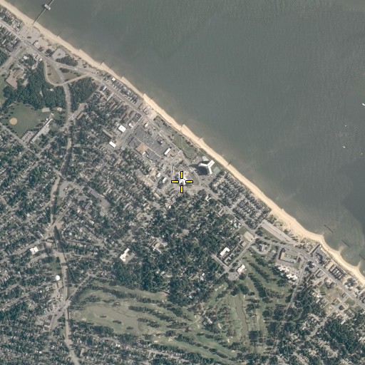 Aerial/Satellite Image of Mary D Pretlow Branch Norfolk Public Library, VA