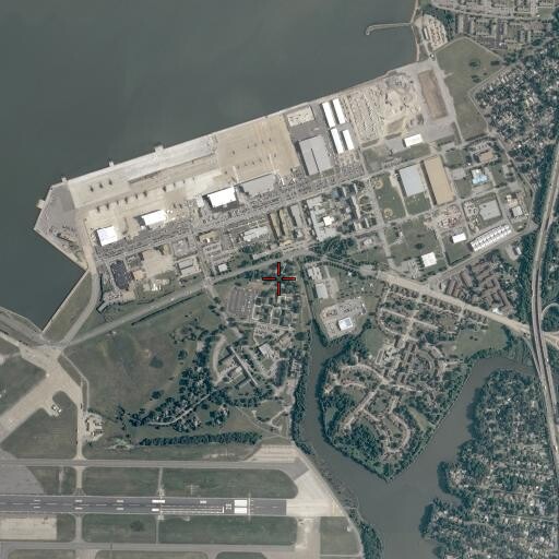 Aerial/Satellite Image of Chapel In The Woods, VA