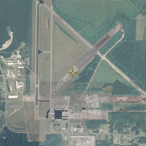 Aerial/Satellite Image of Edenton Marine Corps Air Station (historical), NC