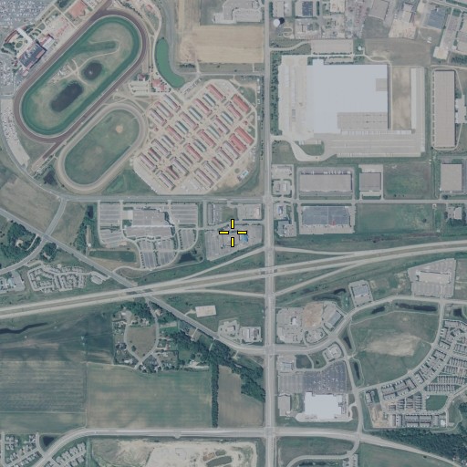 Aerial/Satellite Image of Minnesota Renaissance Festival Site, MN