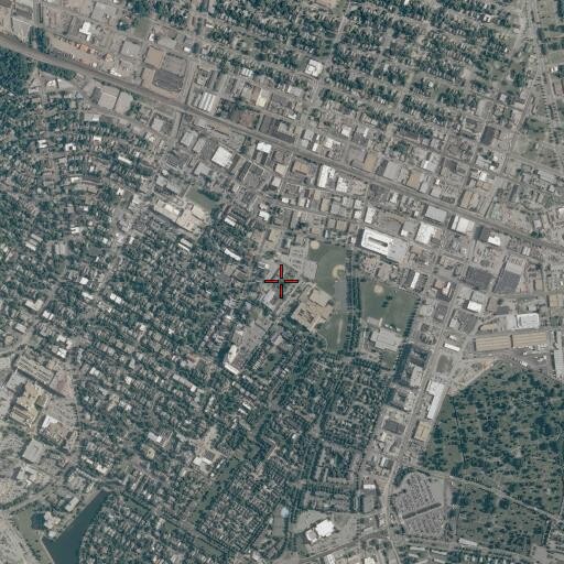 Aerial/Satellite Image of B'nai Israel Congregation, VA