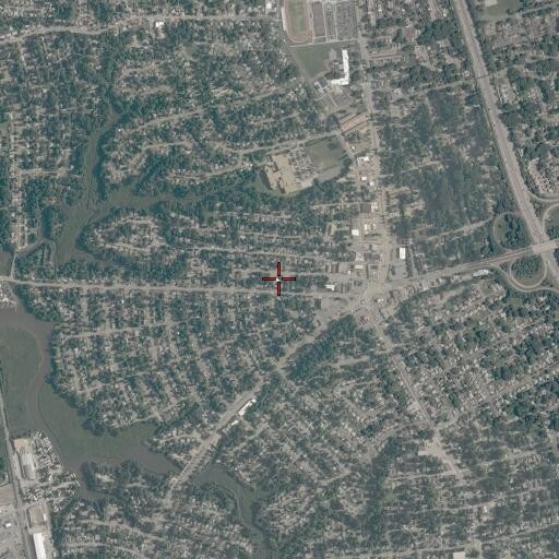 Aerial/Satellite Image of Norview Presbyterian Church, VA