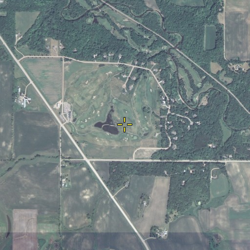 Aerial/Satellite Image of Ridges of Sand Creek, MN