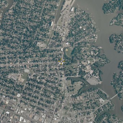 Aerial/Satellite Image of Bethel Church of Norfolk, VA