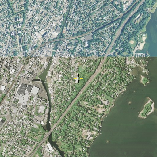 Aerial/Satellite Image of New Lebanon School, CT