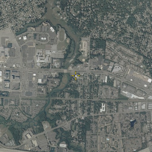 Aerial/Satellite Image of Thalia United Methodist Church, VA