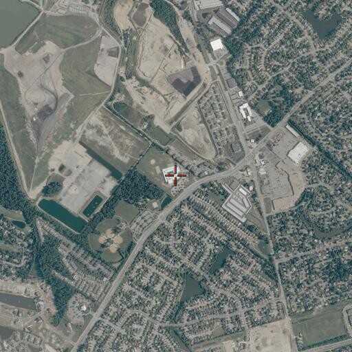 Aerial/Satellite Image of Tallwood Elementary School, VA