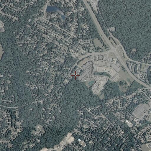 Aerial/Satellite Image of James City Law Enforcement, VA