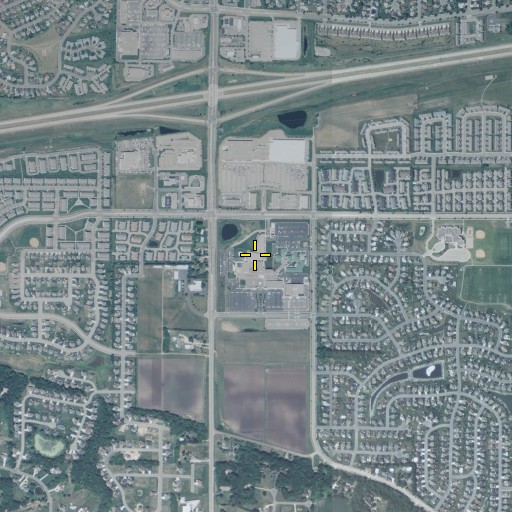 Aerial/Satellite Image of Park Nicollet Clinic, MN