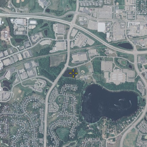 Aerial/Satellite Image of Lake Susan Park, MN