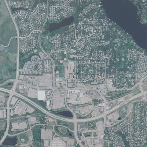 Aerial/Satellite Image of Chanhassen City Hall, MN