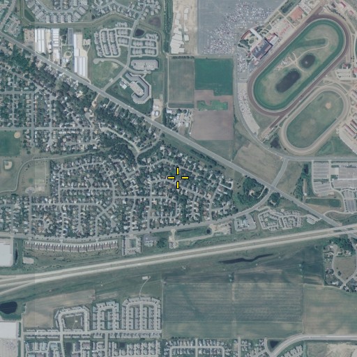 Aerial/Satellite Image of Good News Lutheran Church, MN